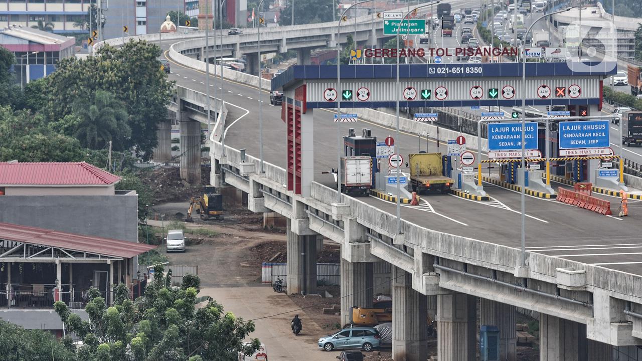 Gerbang Tol Pisangan Penghubung Tol Becakayu-Tol Wiyoto Wiyono Resmi Beroperasi