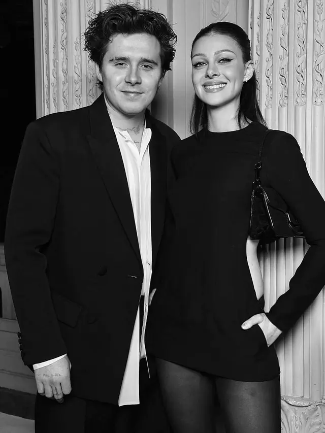 Adu Kompak Pasangan Nick Jonas-Priyanka Chopra dan Romeo Beckham-Nicole Peltz di Paris Fashion Week