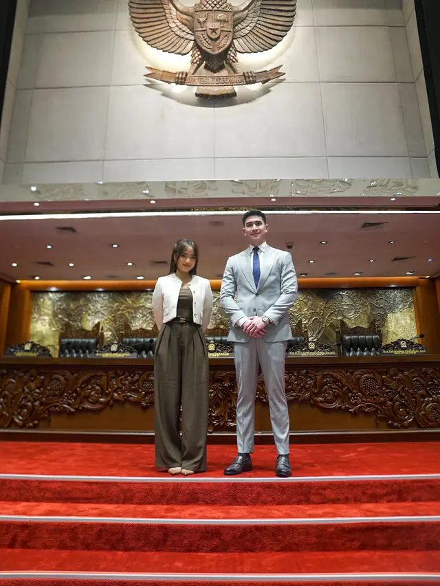 Verrell Bramasta dan Fujianti Utami.