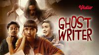 Film Ghost Writer dapat disaksikan di aplikasi Vidio. (Dok. Vidio)