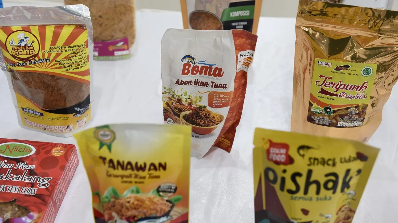 Produk olahan ikan UMKM.
