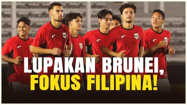 Pelatih Timnas Indonesia U-23, Gerald Vanenburg, meminta anak-anak asuhnya untuk fokus tatap laga melawan Filipina U-23, meski di laga sebelumnya berhasil menang besar 8-0 atas Brunei Darussalam.