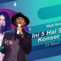 Berikut ini 5 hal seputar Konser Raya 23 Tahun Indosiar yang wajib kamu tonton esok hari. (Foto: Bintang Pictures, Desain: Nurman Abdul Hakim/Bintang.com)