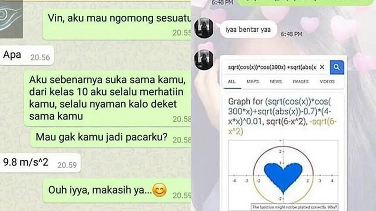 Chat Lucu Gebetan Pdkt Pakai Rumus Ini Bikin Mikir Keras Hot Sex Picture