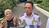 Kepala Dinas Perhubungan (Dishub) Jakarta Syafrin Liputo di Balai Kota Jakarta, Selasa (16/4/2024). (Liputan6.com/Winda Nelfira).