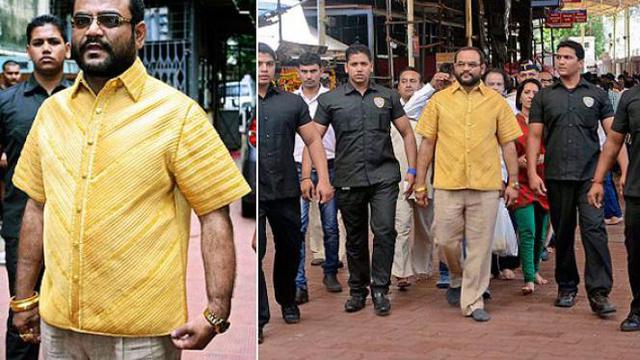 2 Pria India Pemilik Baju Emas Miliaran Rupiah