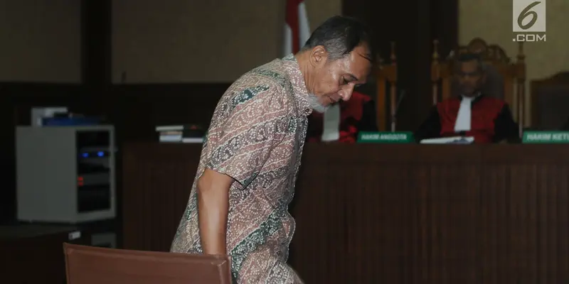 Dugaan Suap Bakamla, Nofel Hasan Jalani Sidang Dakwaan