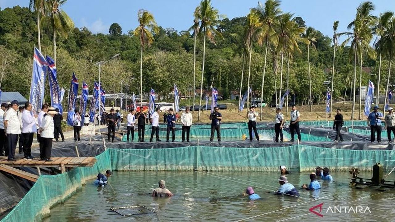 Menteri Imigrasi dan Ketua Komisi IV DPR Soroti Ketahanan Pangan dalam Kunjungan Nusakambangan