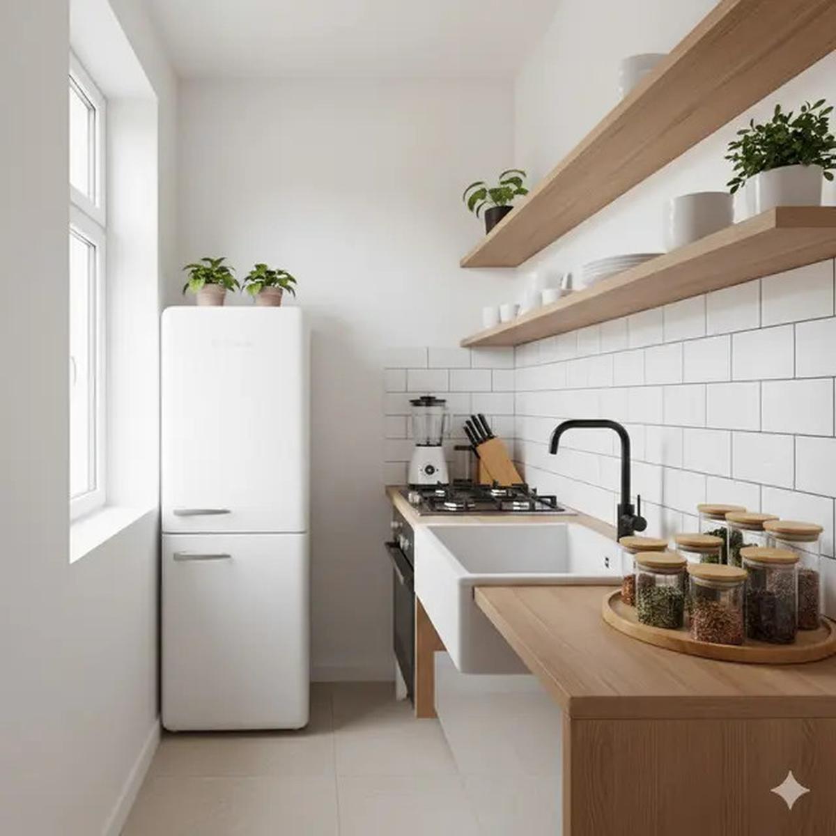 10 Ide Dapur Rumah Kecil 2x2 Meter Gaya Japandi Budget Rp 10 Juta, Mungil Tetap Rapi