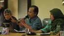 KPUD DKI Jakarta menunggu keputusan Mahkamah Konstitusi yang kini tengah memproses permohonan uji materi Pasal 70 Ayat 3 UU No 10 Tahun 2016 tentang Pilkada yang diajukan Gubernur Ahok, Jakarta, Jumat (16/9). (Liputan6.com/Gempur M Surya)