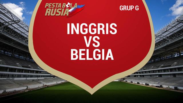 Berita video data dan statistik saat Belgia menang 1-0 atas Inggris di Grup G Piala Dunia 2018