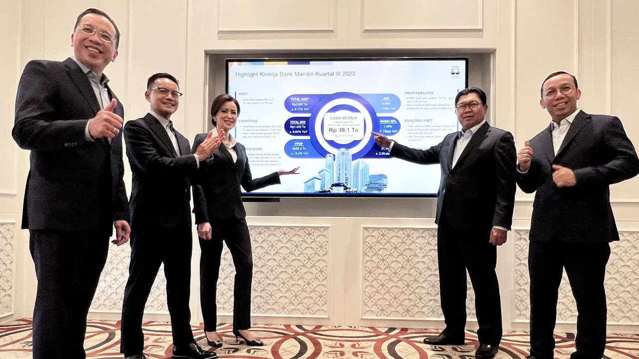 Fenomenal! Bank Mandiri Catatkan Total Aset di Kuartal III 2023 Tembus Rp 2.007 Triliun, Rekor Baru di Indonesia