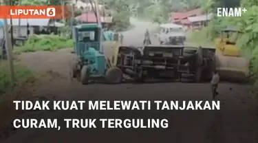 Beredar video viral terkait tergulingnya sebuah truk karena tak kuat menanjak. Kejadian tersebut berada di kawasan Batu Jomba, Sumatera Utara