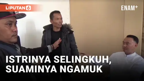 VIDEO: Diduga Istrinya Selingkuh, Seorang Pria Ngamuk di Kantor Kemenag