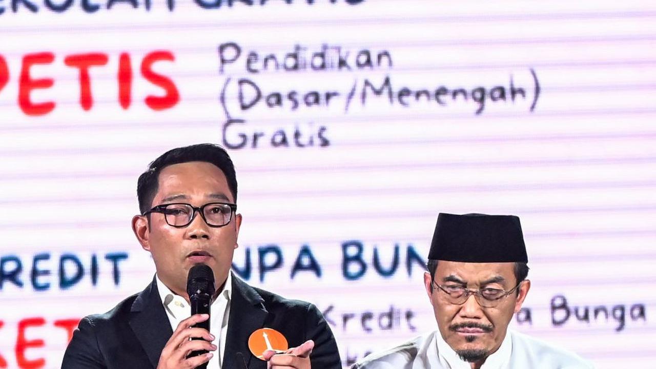 Survei PolMark: Dalam 3 Bulan, Elektabilitas Ridwan Kamil-Suswono Merosot 9,2% Pram-Doel Meroket
