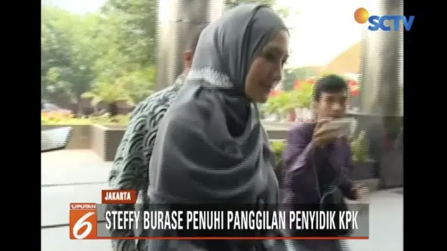 Steffy menjadi saksi atas tersangka Gubernur Aceh nonaktif Irwandi Yusuf.