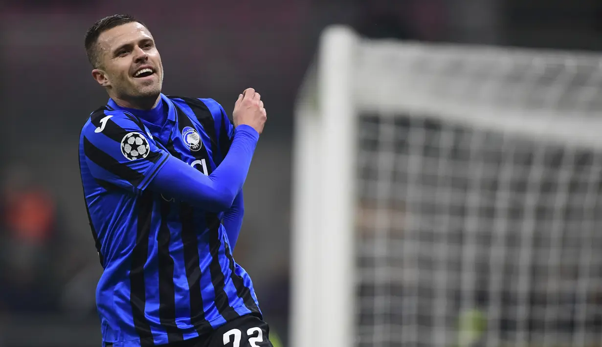 5. Josip Ilicic (Atalanta) - 14 Gol. (AFP/Miguel Medina)