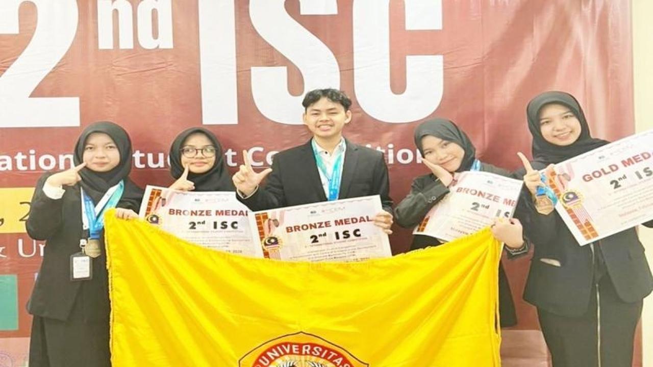 Mahasiswa ULM Borong Empat Medali Internasional di Malaysia, Kembangkan Inovasi Pangan dan Kesehatan Berkelanjutan