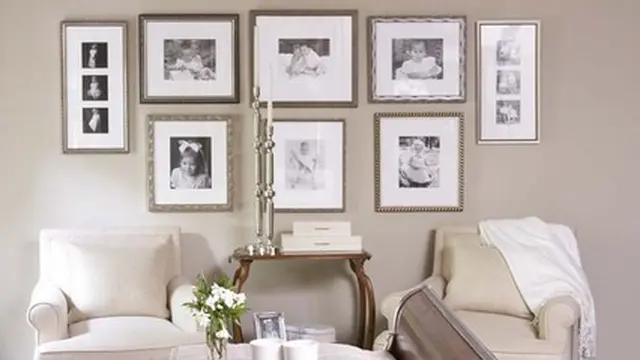 Percantik Ruangan dengan Gallery Foto di Dinding Rumah