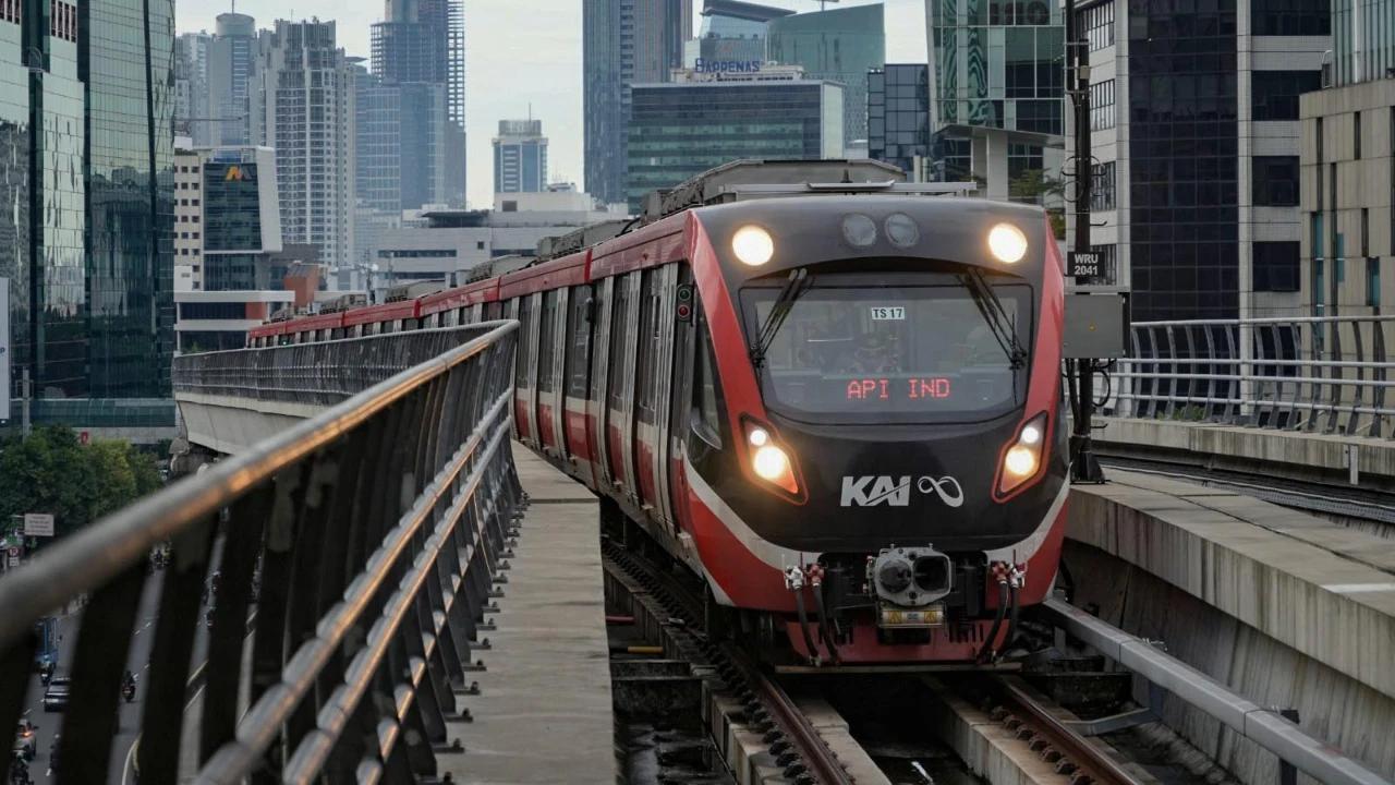 FOTO: LRT Jabodebek Tambah Frekuensi Perjalanan Pagi Mulai 15 Juni