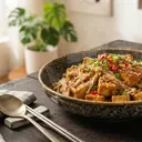 Resep Jamur Enoki Tofu Saus Tiram ala Resto yang Gurih
