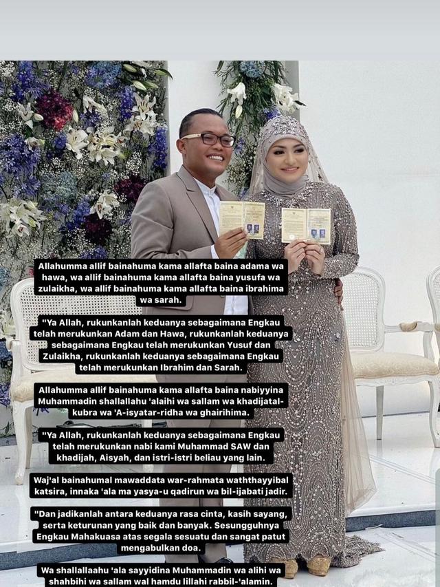 3 Doa Umi Pipik Buat Nathalie Holscher Dan Sule Berharap Mempelai Rukun Seperti Adam Hawa Showbiz Liputan6 Com