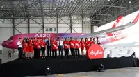 AirAsia, menjadi maskapai pertama di Asia Tenggara yang mengoperasikan pesawat Airbus A320neo. (Doc AirAsia)