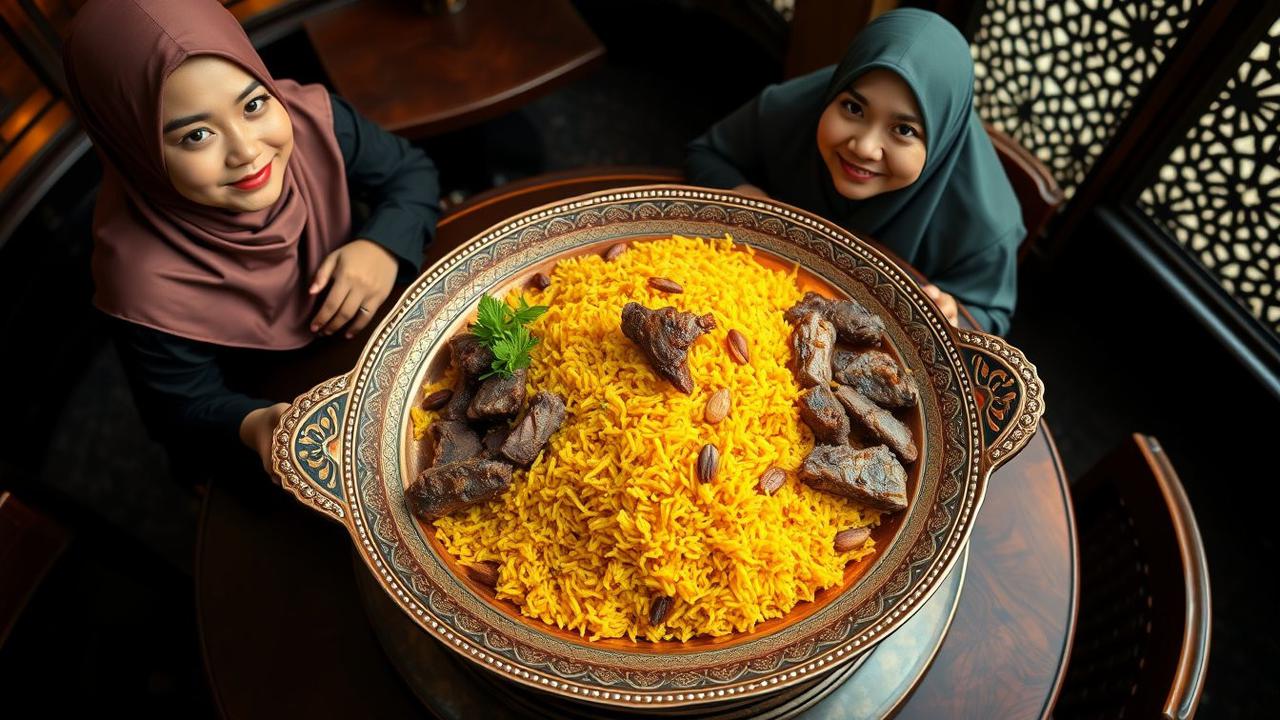 cara bikin nasi kebuli