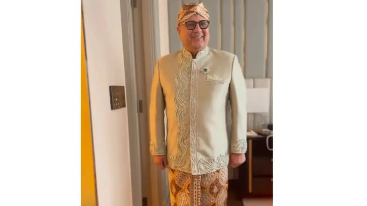 Model Bross Irwan Mussry di Akad Nikah Al Ghazali (Foto: Instagram @anneavantieheart)