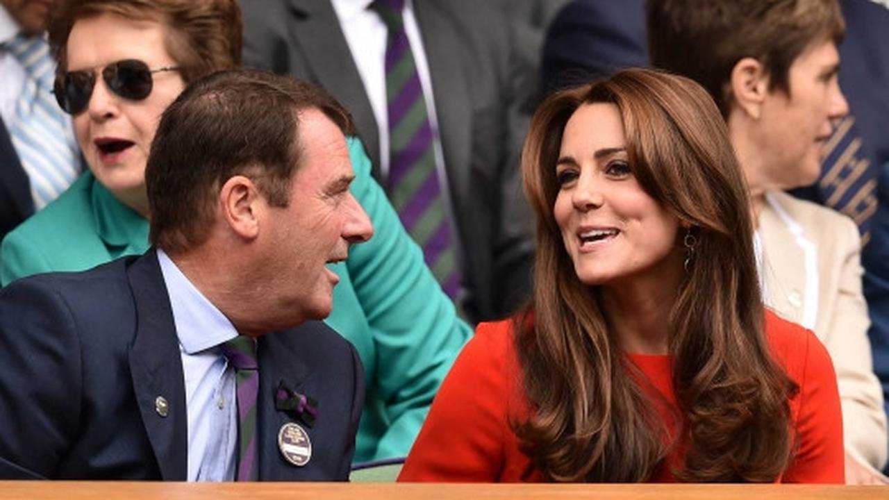 Bergaun merah, Kate Middleton cantik bersinar di Wimbledon