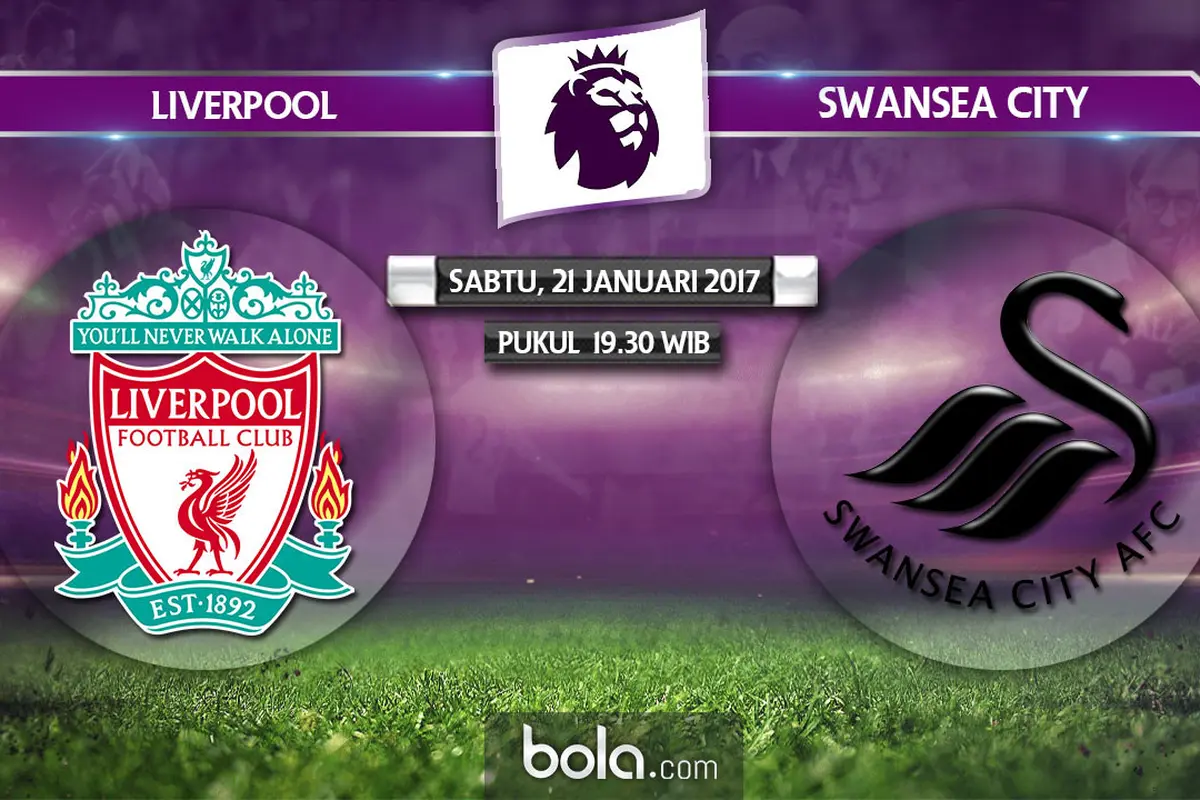 Premier League_Liverpool Vs Swansea City (Bola.com/Adreanus Titus)