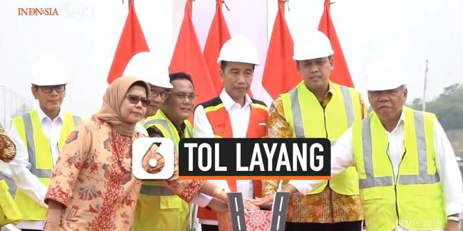 VIDEO: Jokowi Resmikan Tol Layang Jakarta-Cikampek, Gratis Sampai Tahun Baru 2020