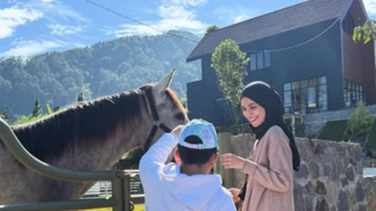 5 Potret Vila Baru Shireen Sungkar di Puncak Bogor, Ada Kandang Kuda - Suasana Menenangkan Seperti di Swiss