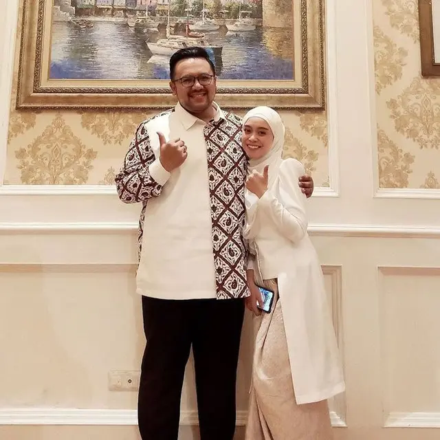 Lesti Kejora dan Baby L di lamaran sang kakak (instagram.com/luqmanoktaviana_mc)