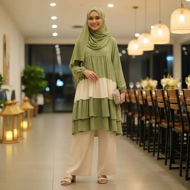 9 Model Tunik untuk Buka Puasa Bersama, Tampil Modis dan Santun