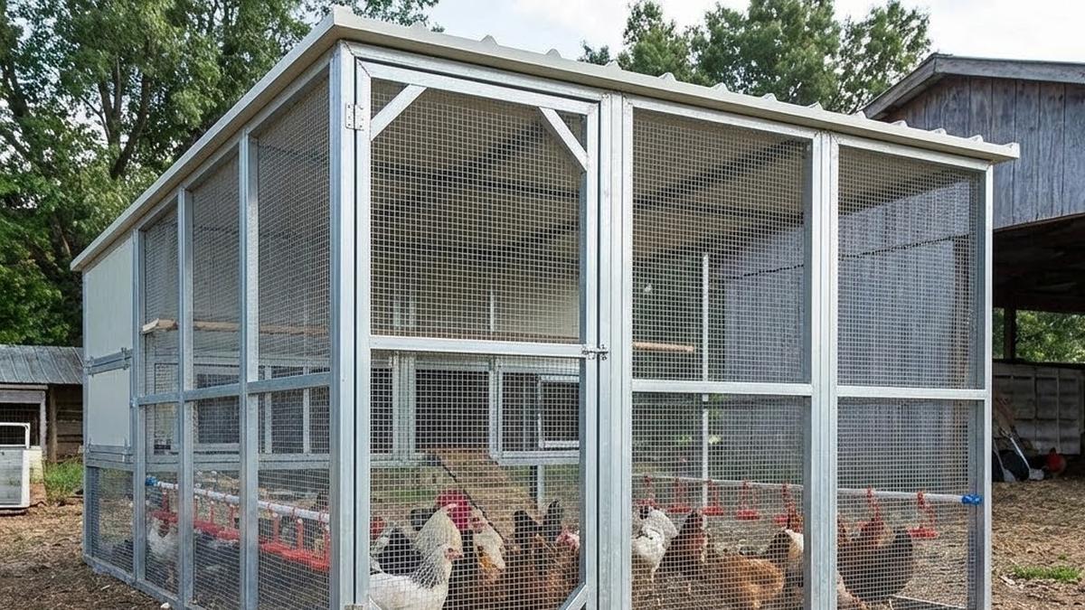 7 Model Kandang Ayam dari Kawat Ram dan Cara Membuatnya untuk Peternak Rumahan