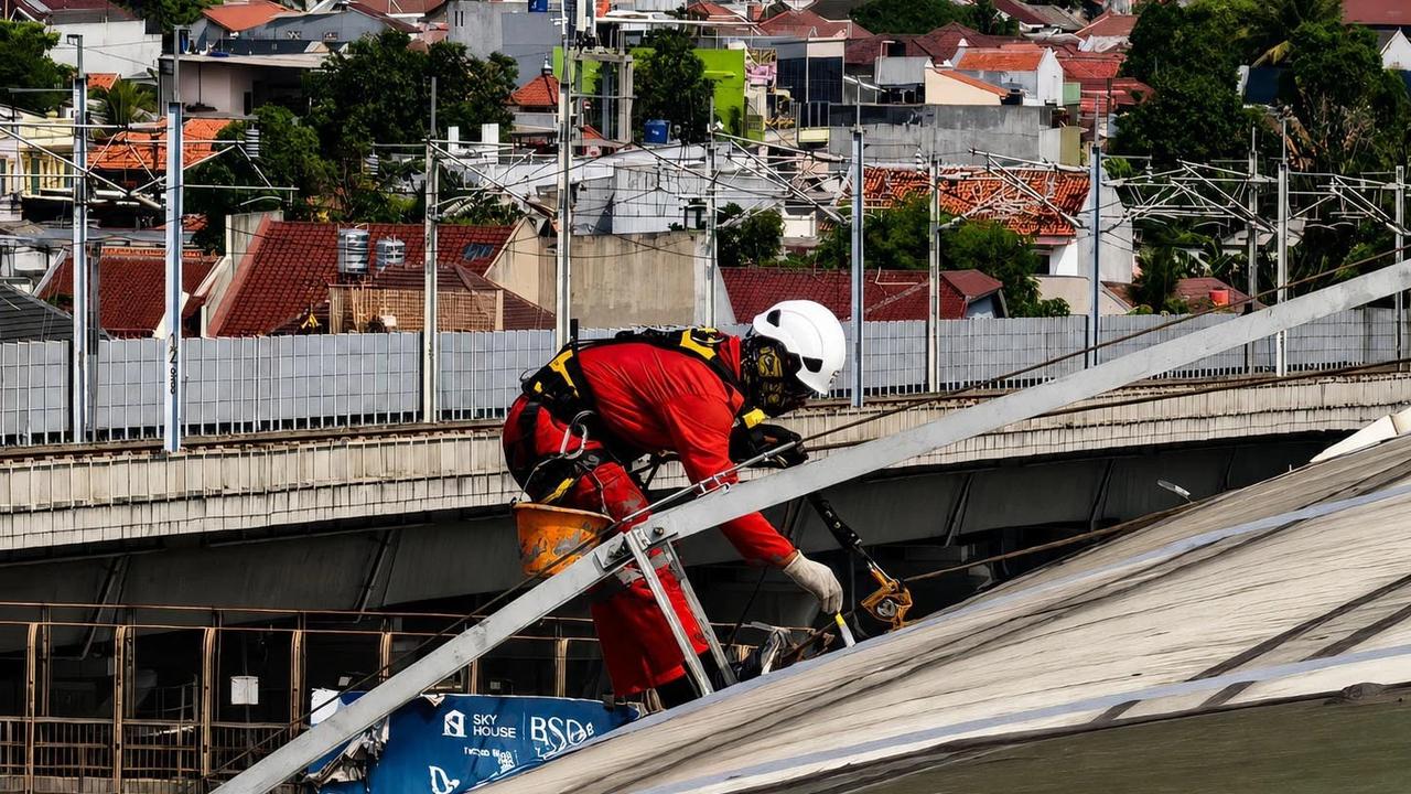 FOTO: KAI Tingkatkan Fasilitas Stasiun LRT Jabodebek Demi Kenyamanan Pengguna