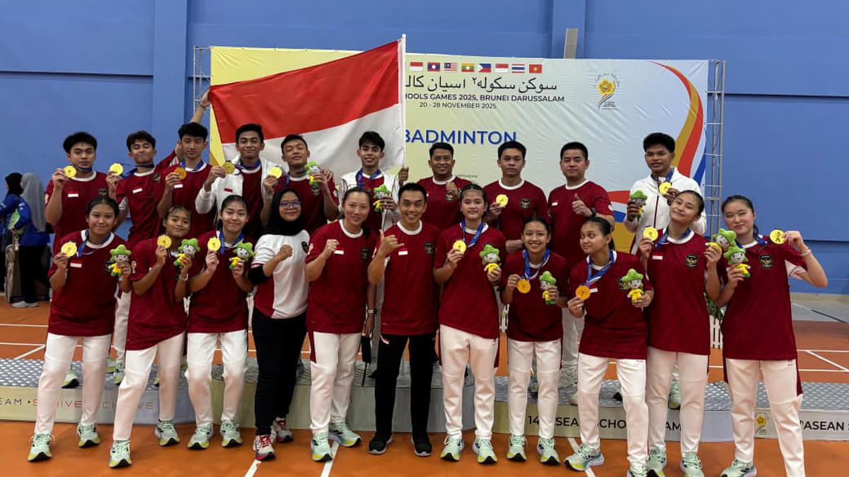 Asean School Games 2025: Tim Bulu Tangkis Indonesia Raih 2 Medali Emas