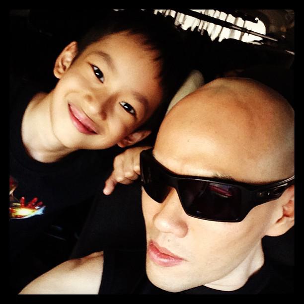 Azka dan Deddy Corbuzier | Photo copyright Instagram/corbuzier