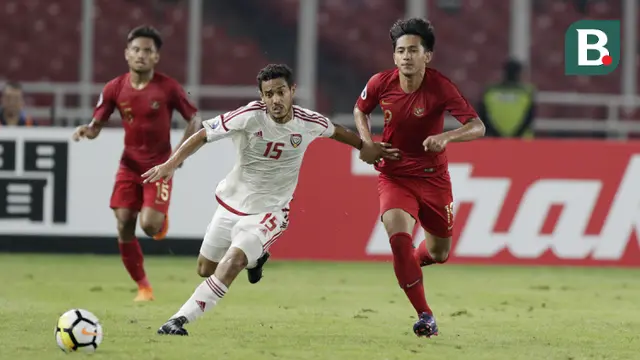 Indonesia U-19 Vs Uni Emirat Arab U-19
