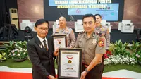Kalemdiklat Polri Raih Rekor MURI, Gelar Webinar Akademik Terbanyak Peserta dari Sekolah Kedinasan