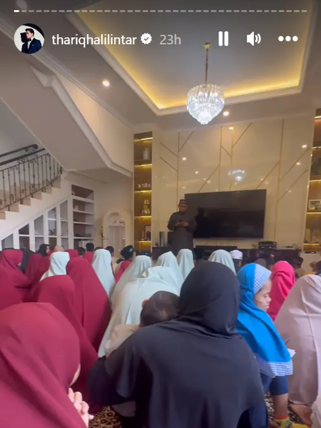 Ulang tahun Thariq Halilintar. [Foto: Instagram/thariqhalilintar]