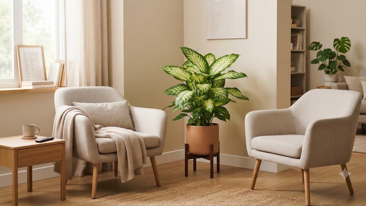 Tanaman Dieffenbachia (AI Generated)