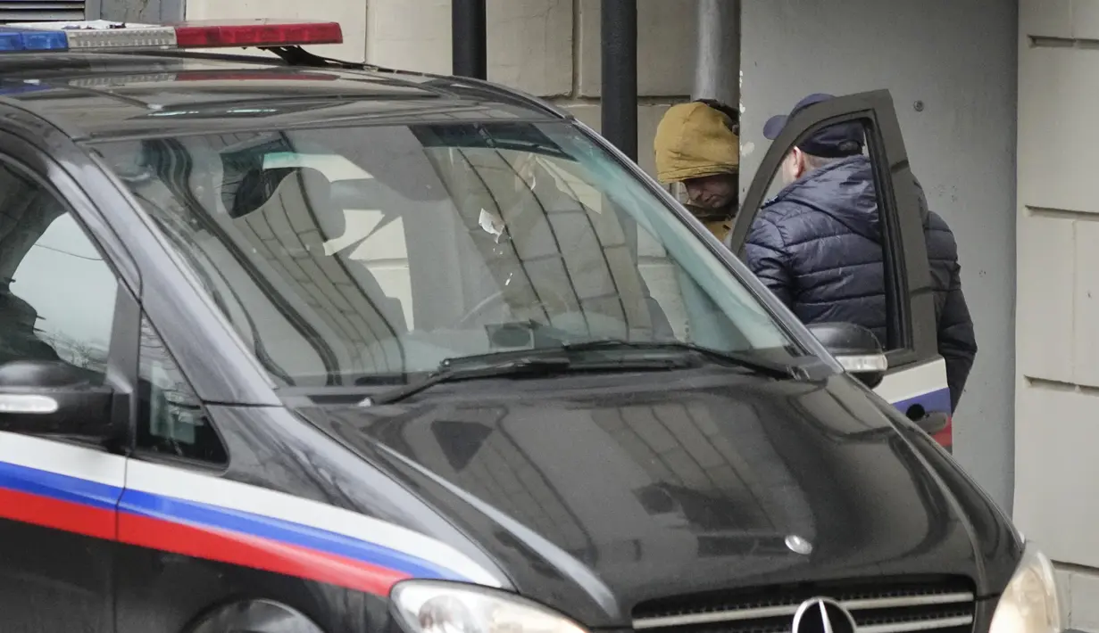 Badan keamanan utama Rusia mengatakan seorang wartawan Amerika Serikat (AS) untuk Wall Street Journal telah ditangkap atas tuduhan spionase. (AP Photo/Alexander Zemlianichenko)