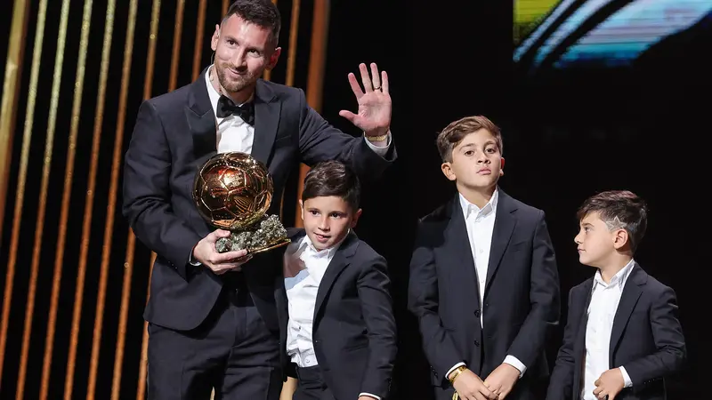 Lionel Messi Jadi Pemenang Ballon d'Or 2023