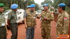 Citizen6, Kongo: Kunjungan Wamenhan RI bersama rombongan dalam rangka melihat secara langsung kiprah para Prajurit Garuda XX-I/Monusco melaksanakan tugas di lapangan. (Pengirim: Badarudin Bakri)
