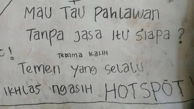 coretan kocak