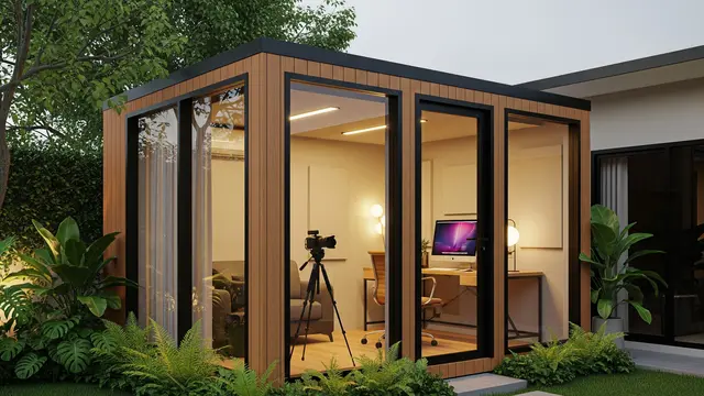 Studio Modular di Halaman Belakang (Backyard Pod)