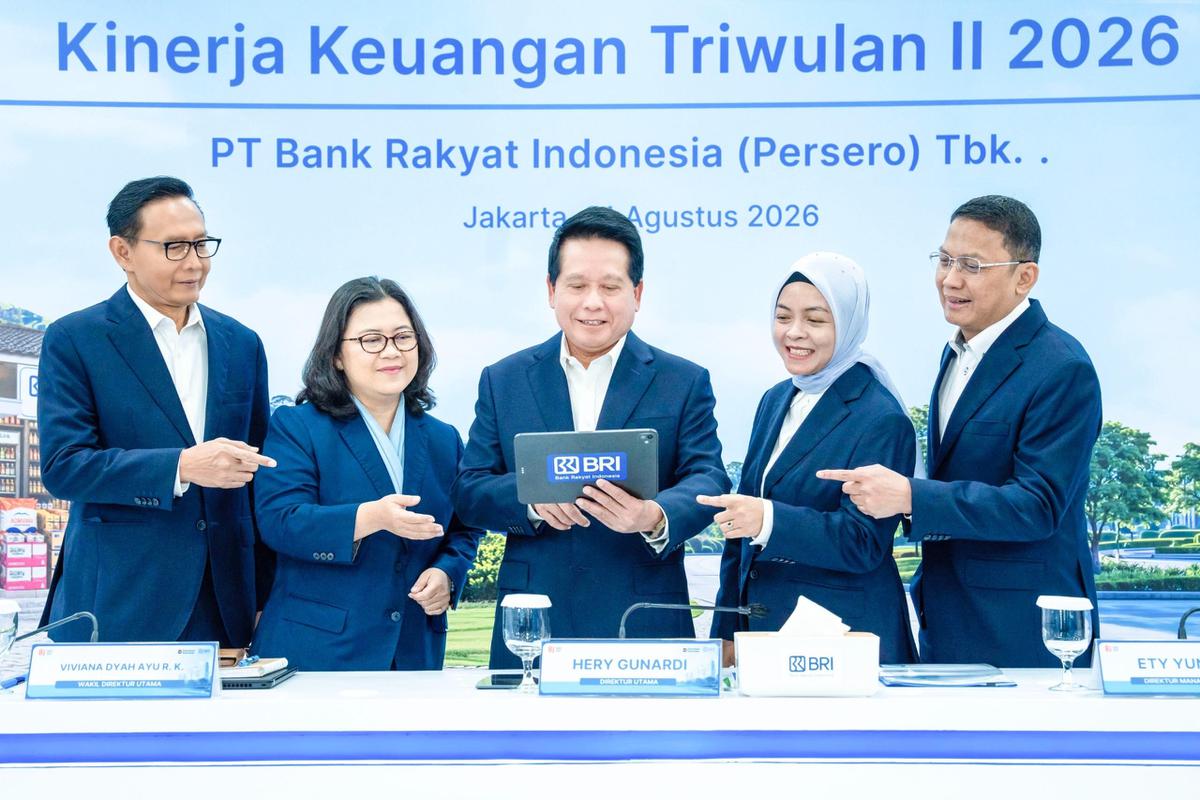 BRI Cetak Laba Rp31,2 Triliun, 75,1 Persen Portofolio Kredit Mengalir ke UMKM