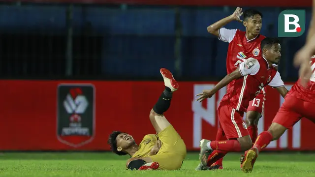 FOTO: Tensi Panas di Laga Hidup Mati Persija Jakarta Kontra Bhayangkara Solo FC di Piala Menpora